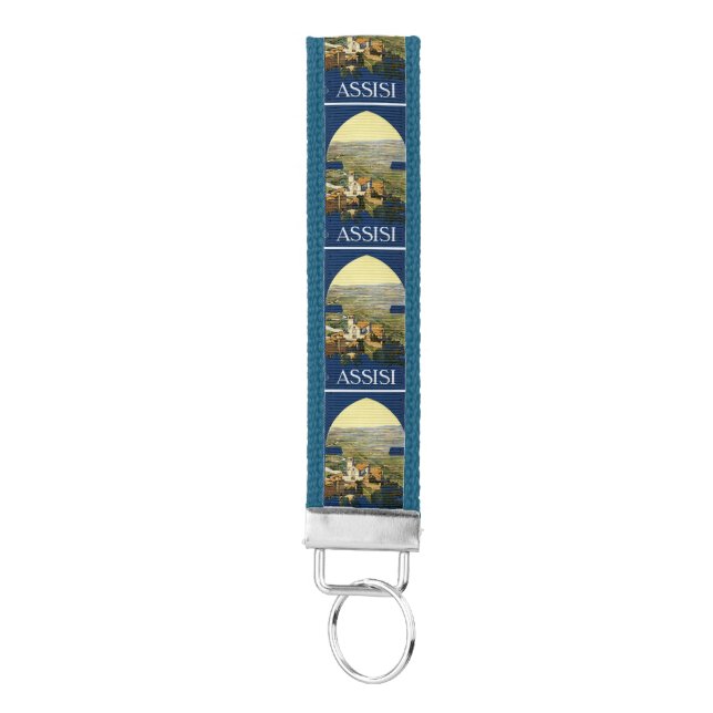 Assisi Italy wrist key chain (Keys on Bottom)