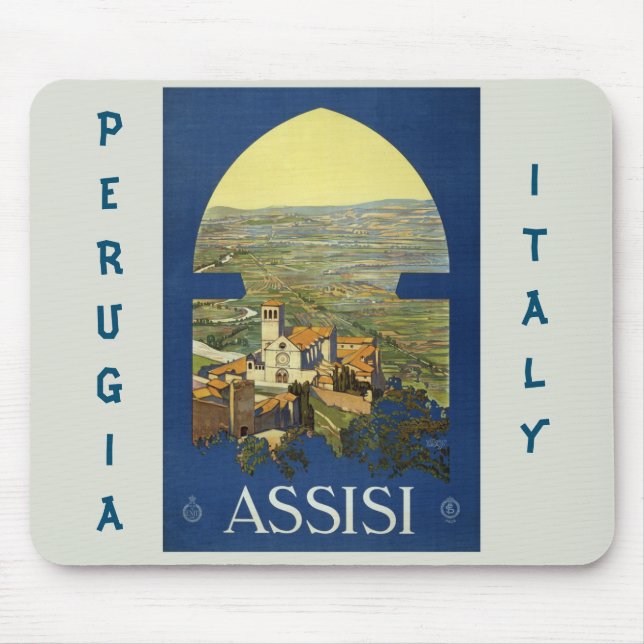 Assisi Perugia Italy Mouse Pad (Front)