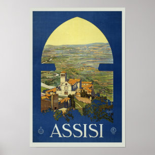 Assisi Perugia Italy Poster