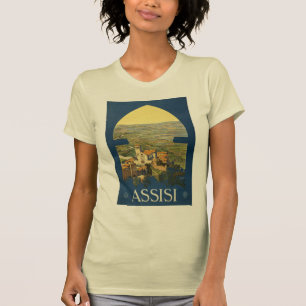 Assisi Travel Poster T-Shirt