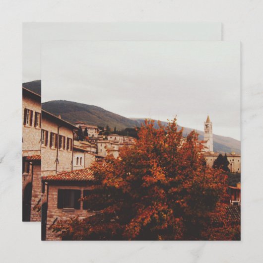 Assisi - Umbria - Italy  (Front/Back)