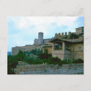Assisi, upper Basilica Postcard