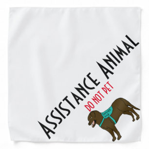 Assistance Animal- DO NOT PET Bandana