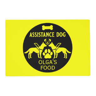 Assistance Dog Gifts Placemat