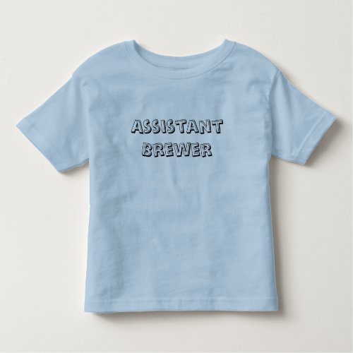 Assistant Brewer Toddler T_shirt