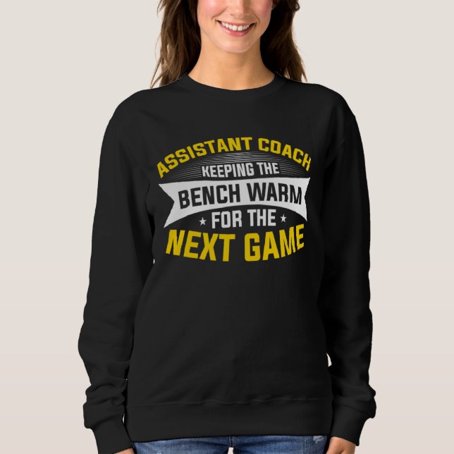Assistant Coach Sweatshirt (Front)
