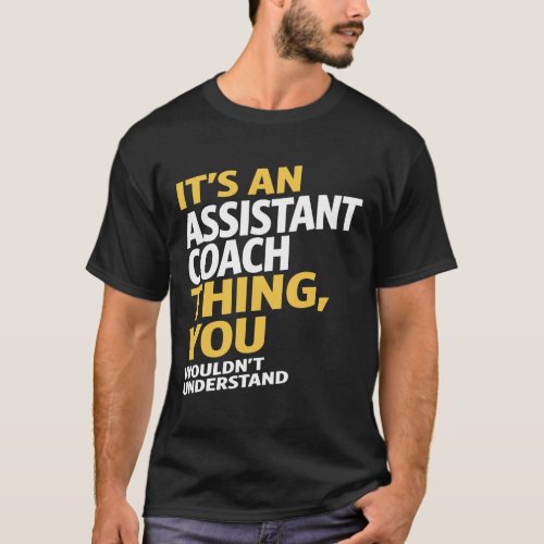 Assistant Coach T_Shirt