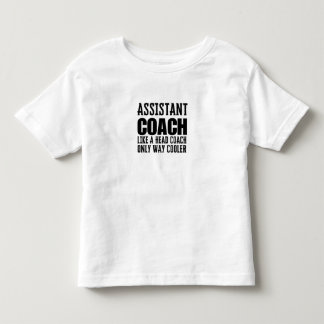 Assistant coach toddler t-shirt