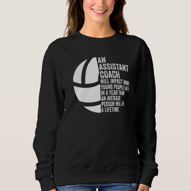 Assistant Coaches Success Is When You Help Coach T Sweatshirt (Front)