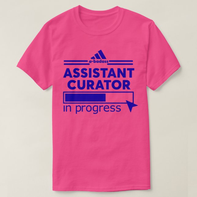 ASSISTANT CURATOR T-Shirt (Design Front)