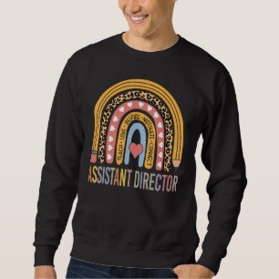 Assistant Director 100th Day Of School Assistant M Sweatshirt