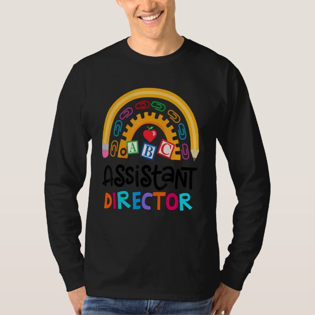 Assistant Director Appreciation Week Theater Nursi T-Shirt (Front)