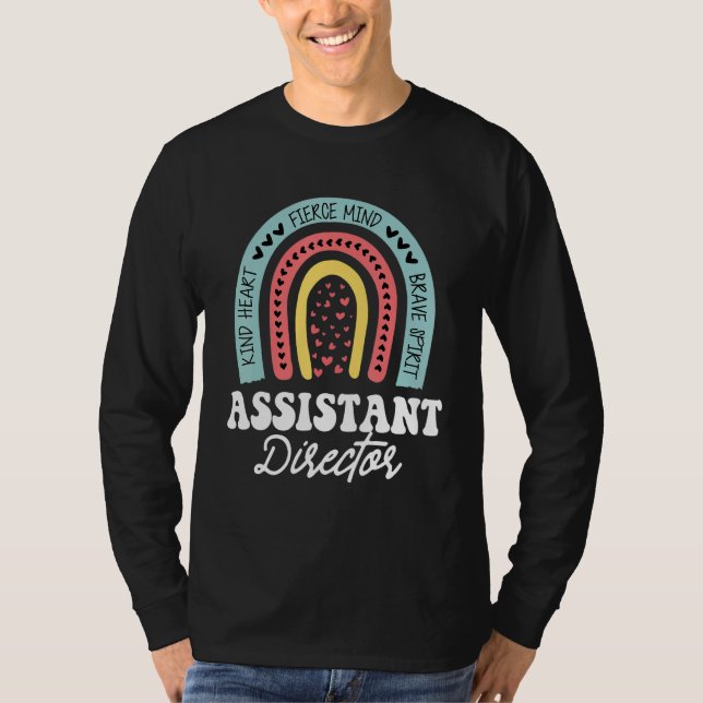 Assistant Director Appreciation Week Theater Nursi T-Shirt (Front)