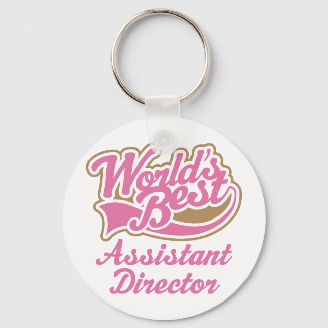 Assistant Director Gift Keychain (Front)