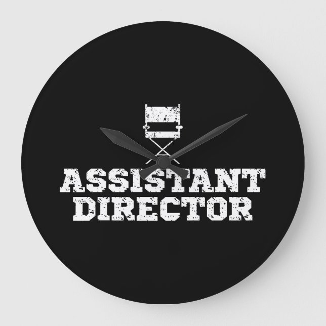 Assistant Director Large Clock (Front)