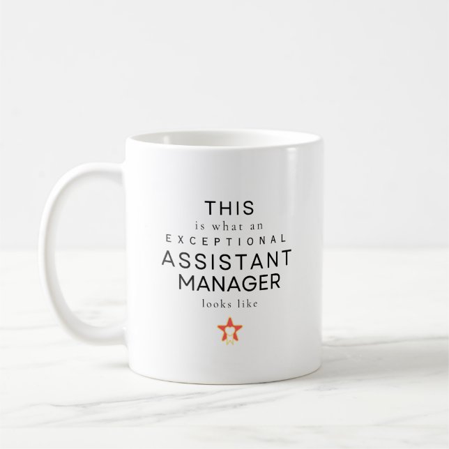 Assistant Manager Noun Mug  (Left)