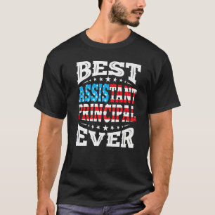 Assistant Principal 4th Fourth Of July Usa America T-Shirt