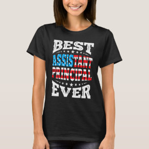 Assistant Principal 4th Fourth Of July Usa America T-Shirt