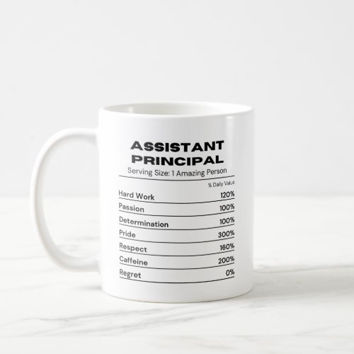 Assistant Principal Administration Worker Coffee Mug