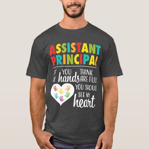 Assistant Principal Appreciation Cute Gift  for T_Shirt