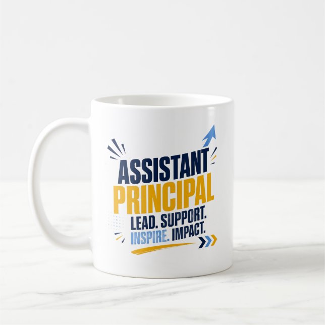 Assistant Principal Appreciation Gift Coffee Mug (Left)