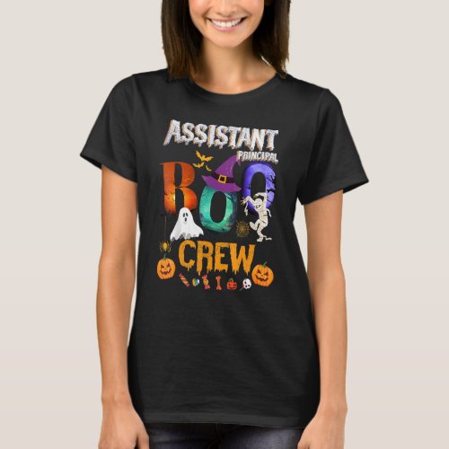 Assistant Principal Boo Crew Teacher Student  Hall T_Shirt