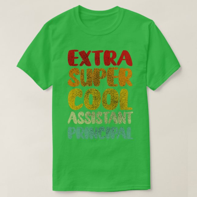 assistant principal Funny Present Idea looks like  T-Shirt (Design Front)