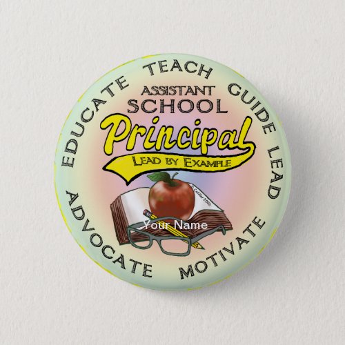 Assistant Principal Guide custom name pin