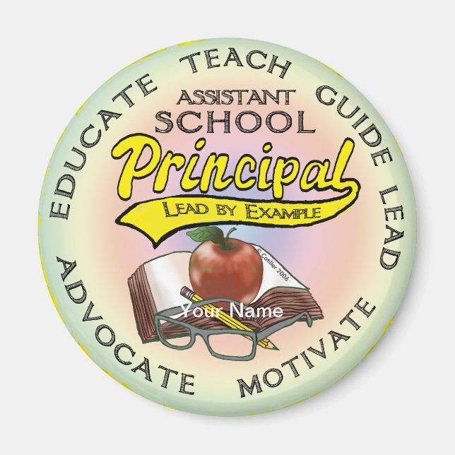 Assistant Principal Guide  magnet  (Front)