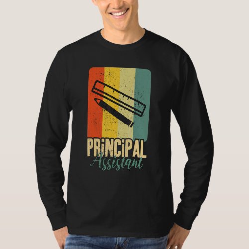 Assistant Principal  Job Title School Worker Penci T_Shirt