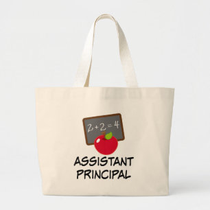 Assistant Principal Large Tote Bag