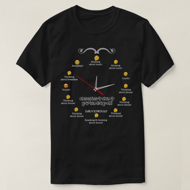 ASSISTANT PRINCIPAL NICE DESIGN 2017 3 T-Shirt (Design Front)