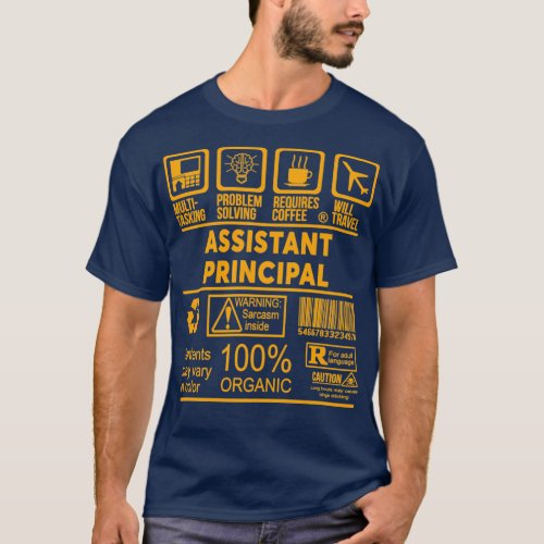 ASSISTANT PRINCIPAL NICE DESIGN 2017 L T_Shirt