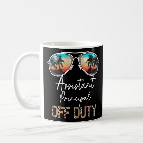 Assistant Principal Off Duty Leopard Sunglasses Be Coffee Mug