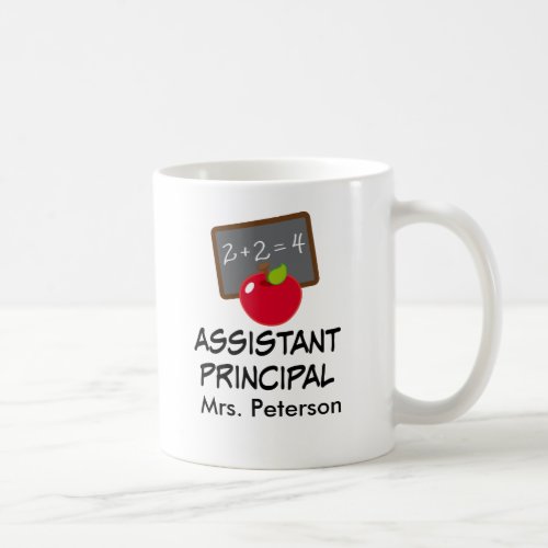 Assistant Principal Personalized School Mug