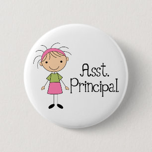 Assistant Principal Pinback Button