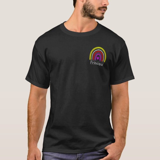 Assistant Principal Rainbow Future Principal  Teac T-Shirt (Front)
