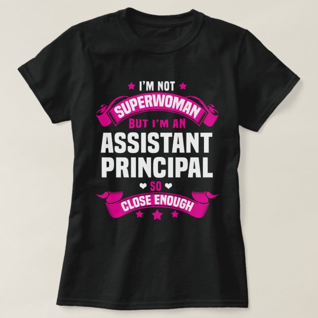 Assistant Principal T-Shirt (Design Front)