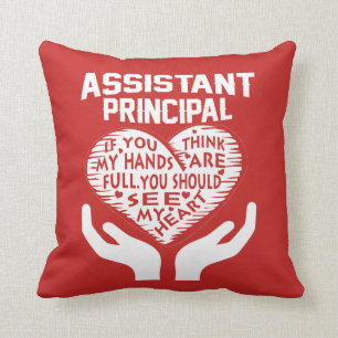 Assistant Principal Throw Pillow