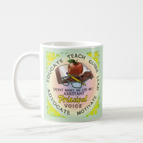 Assistant Principal Voice custom name mug 
