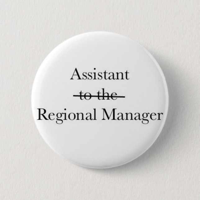 Assistant to the Regional Director Button (Front)