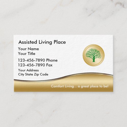 Assisted Living Business Card