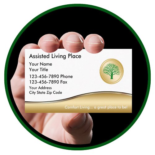 Assisted Living Business Card