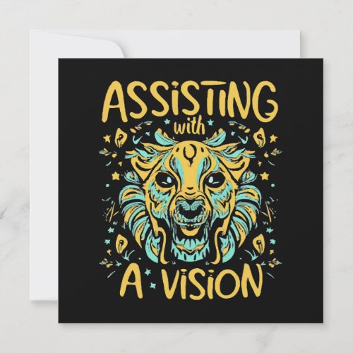 Assisting with a vision