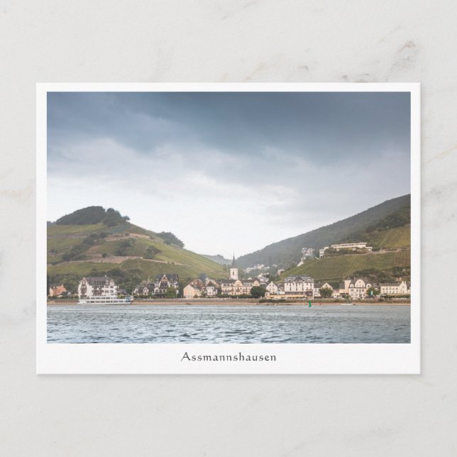 Assmannshausen Germany  Postcard (Front)
