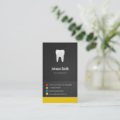 Associate Dentist - Dental Creative Innovative Business Card (Standing Front)