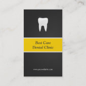 Associate Dentist - Dental Creative Innovative Business Card (Back)