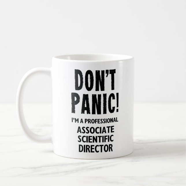 Associate Scientific Director Coffee Mug (Left)