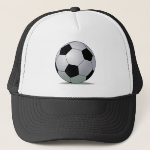 Association Football American Soccer Ball Trucker Hat