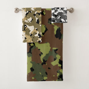 Camouflage hand towels hot sale